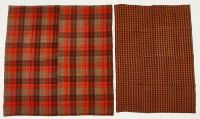 Two Homespun Blankets - 2