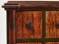 Painted Apothecary Cabinet - 3
