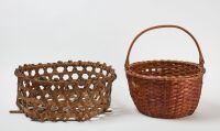Cheese Basket and Handled Basket