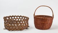Cheese Basket and Handled Basket - 2