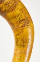 Two Carved Powder Horns - 3