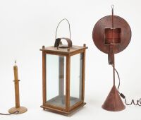 Lantern with Two Candlestick Lights - 2
