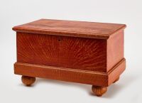 Grain-Painted Diminutive Chest