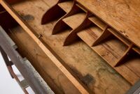 Painted Slant-Front Work Desk - 3