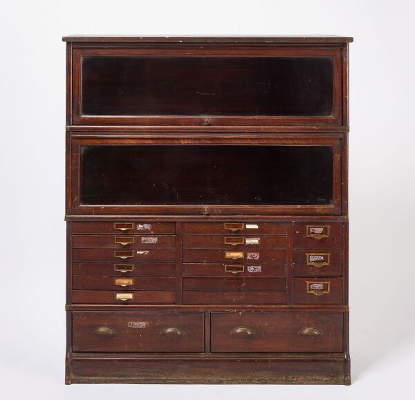 Barrister Bookcase with Drawers