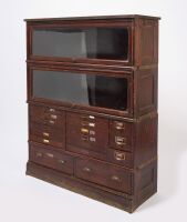 Barrister Bookcase with Drawers - 3