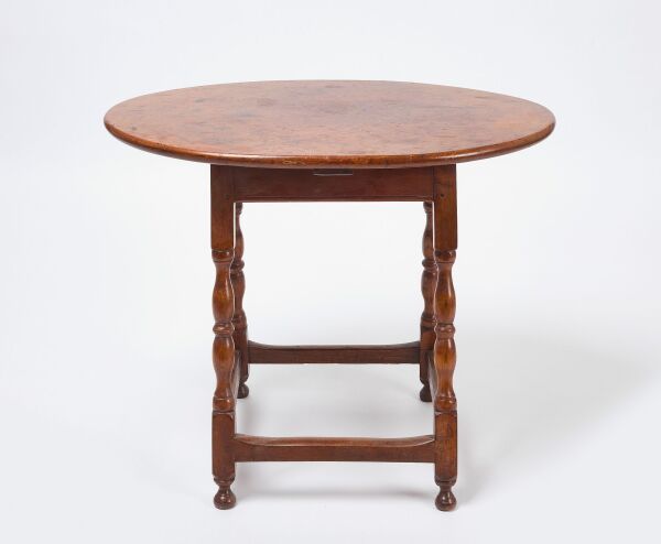 Stretcher-Base Tavern Table