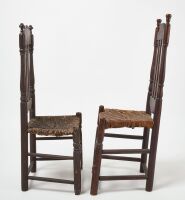 Two Connecticut Bannister Back Chairs - 4