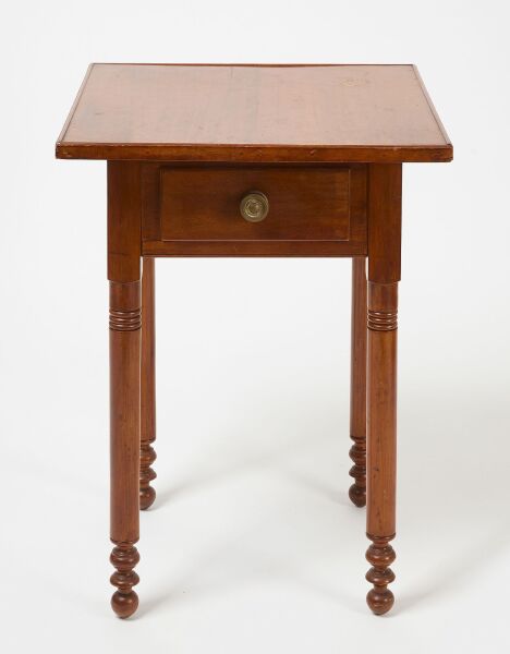 One Drawer Stand with Molded Edge Top