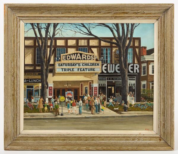F. Klotz, Jr. - Exterior View of Edwards Theatre