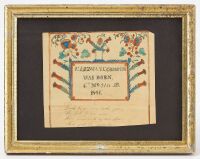 Watercolor Fraktur - Eliza Jane Crispin