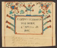 Watercolor Fraktur - Eliza Jane Crispin - 2