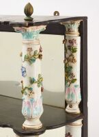 Meissen Column Form Mirrored Wall Shelf - 2