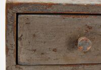 Three Painted Miniature Cabinets and Miniature Chest - 3