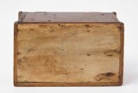 Three Painted Miniature Cabinets and Miniature Chest - 6