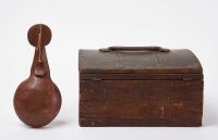 Paint-Decorated Dome Top Trunk with Lollipop Scoop - 3