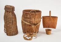 Group of Four Splint Baskets - 2