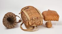 Group of Four Splint Baskets - 3