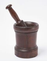 Lignum Vitae Mortar and Pestle