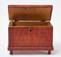 Miniature Grain-Painted Blanket Chest - 2