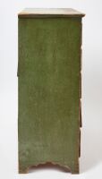 Early Blanket Chest in Green Paint - 6