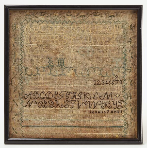Needlework Sampler - Abigail Haskell, 1773