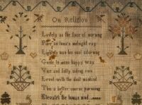 Needlework Sampler - Mary Ann Heate, 1833 - 2