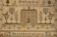 Needlework Sampler - Mary Ann Heate, 1833 - 3