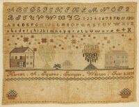 Two Needlework Samplers - 2