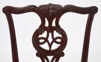 Set of Six Chippendale Dining Chairs - 3