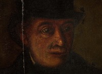 Early Portrait - Still Life on Reverse - 2