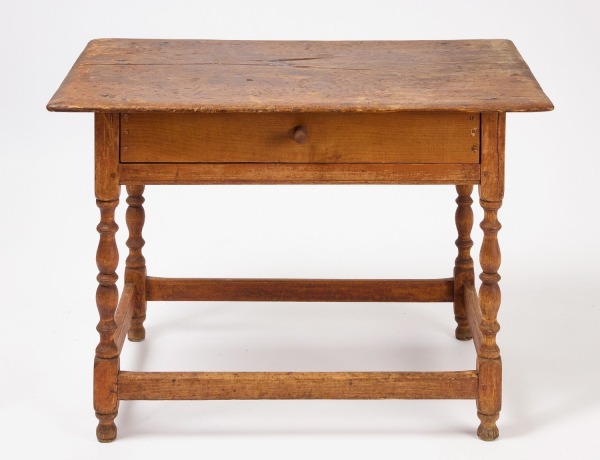 Tavern Table with Single Drawer