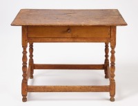 Tavern Table with Single Drawer