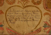 Watercolor Fraktur - 2