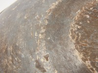 Turned Bowl in Grey Paint - 4