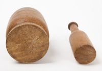 Burl Mortar and Hardwood Pestle - 3