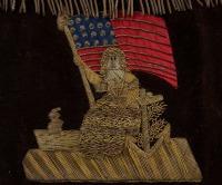 Folk Art Masonic Apron - 2