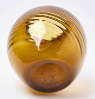 Amber Swirl Vase - 3