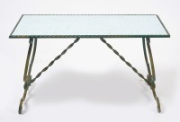 Coffee Table with Glass Top - 2