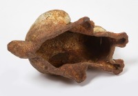 Painted Cast Iron Rabbit - 4