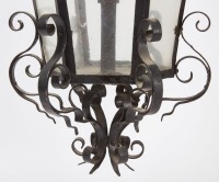 Iron Lantern Hanging Fixture - 6
