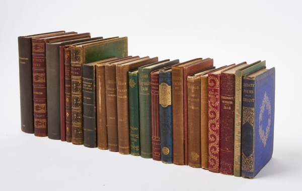 Group of Twenty-Two 19th and 20th Century Books by American Authors