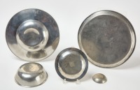 Group of Pewter Dishes - 3
