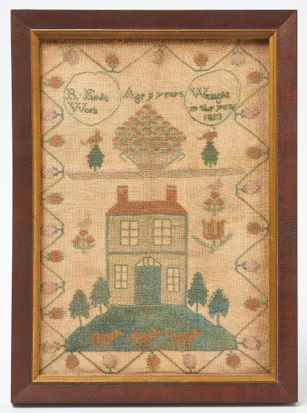 R. Fords - Needlework Sampler, 1823