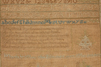 Needlework Sampler - Mary Ann Pitkin, 1825 - 2