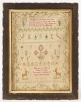 Needlework Sampler - Sarah Chubb, 1779